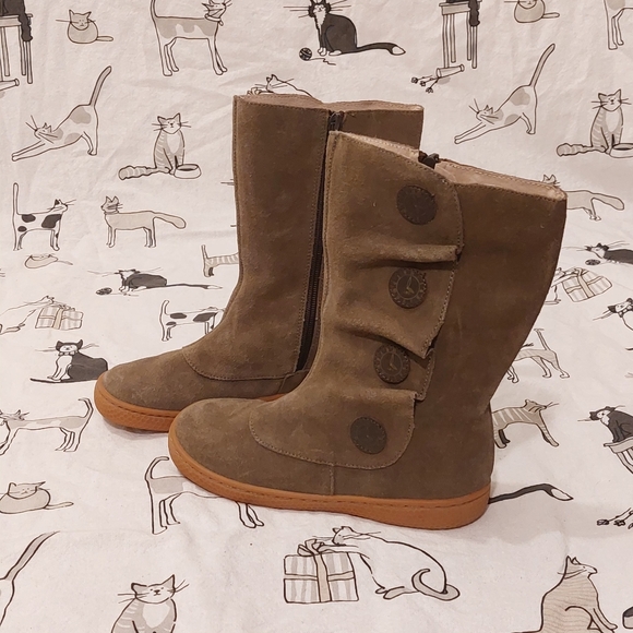 Livie & Luca leather steampunk bootS size 3 - Picture 2 of 10